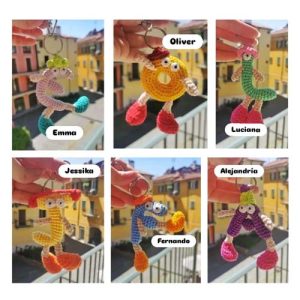 Lettere all’uncinetto personalizzate